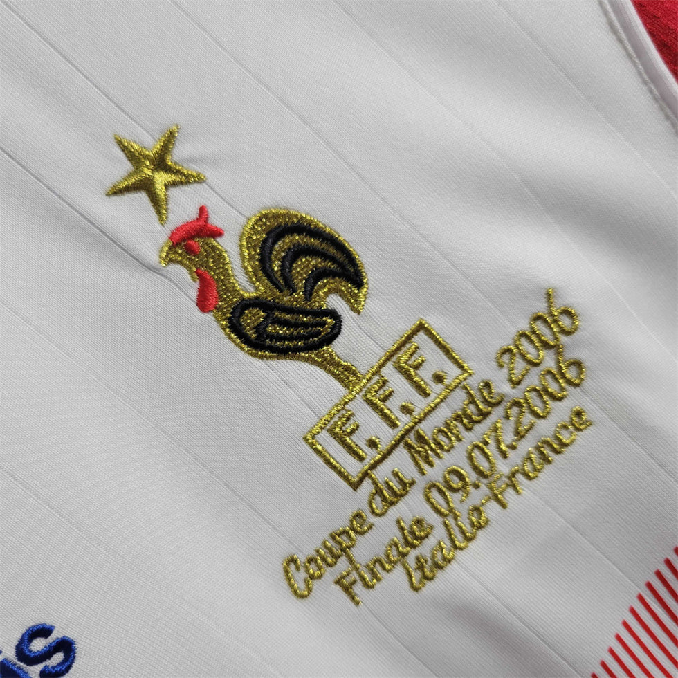 France Away Jersey 2006 World Cup Final