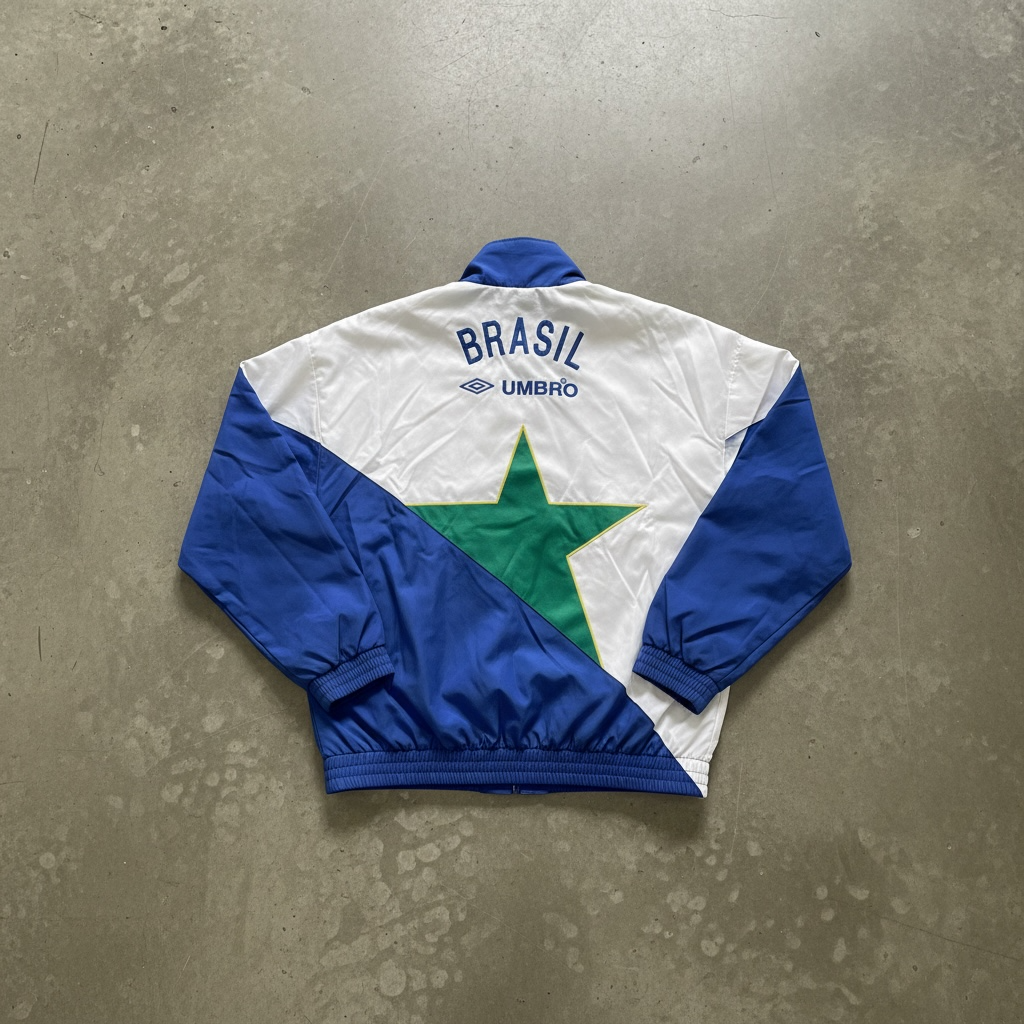Retro Brazil Umbro Windbreaker