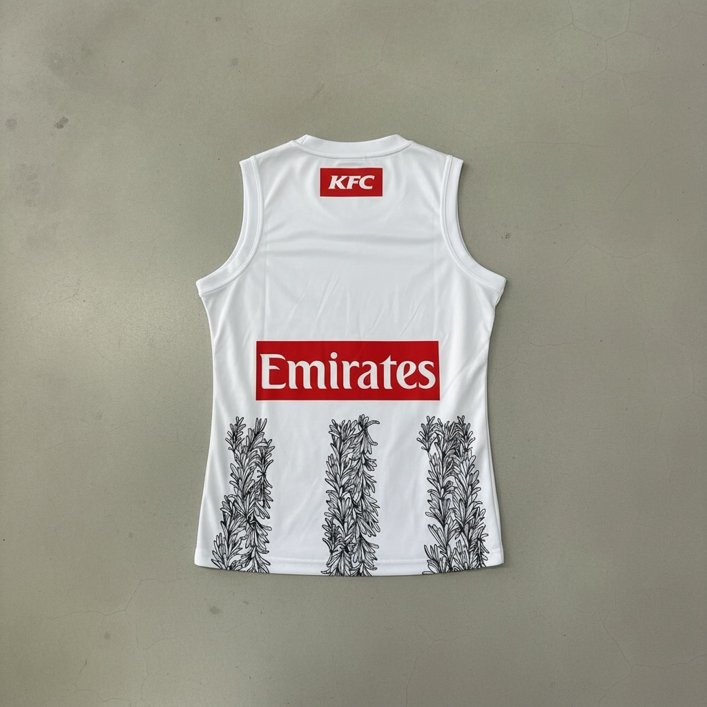 Collingwood Magpies 2022 AFL Away Guernsey – White
