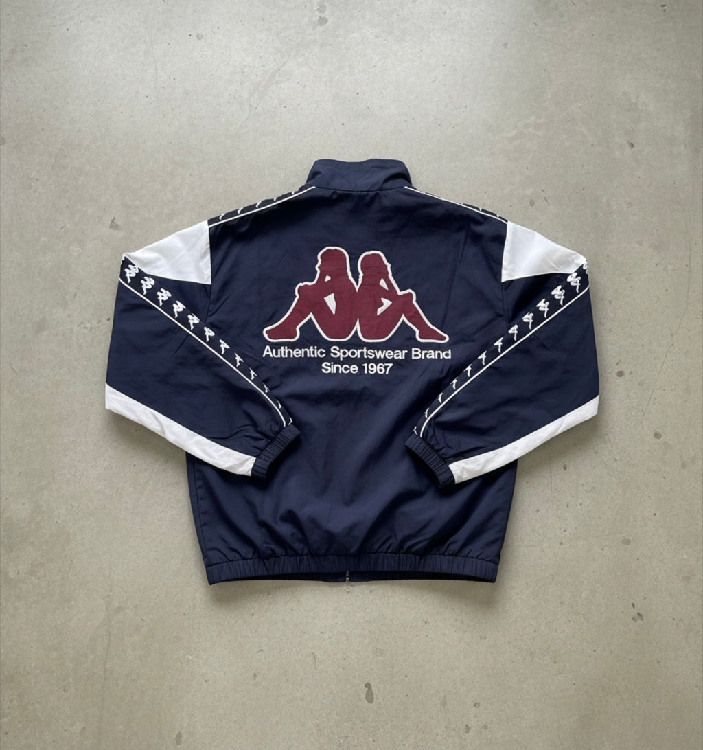 Vintage Real Madrid Kappa Soccer Windbreaker