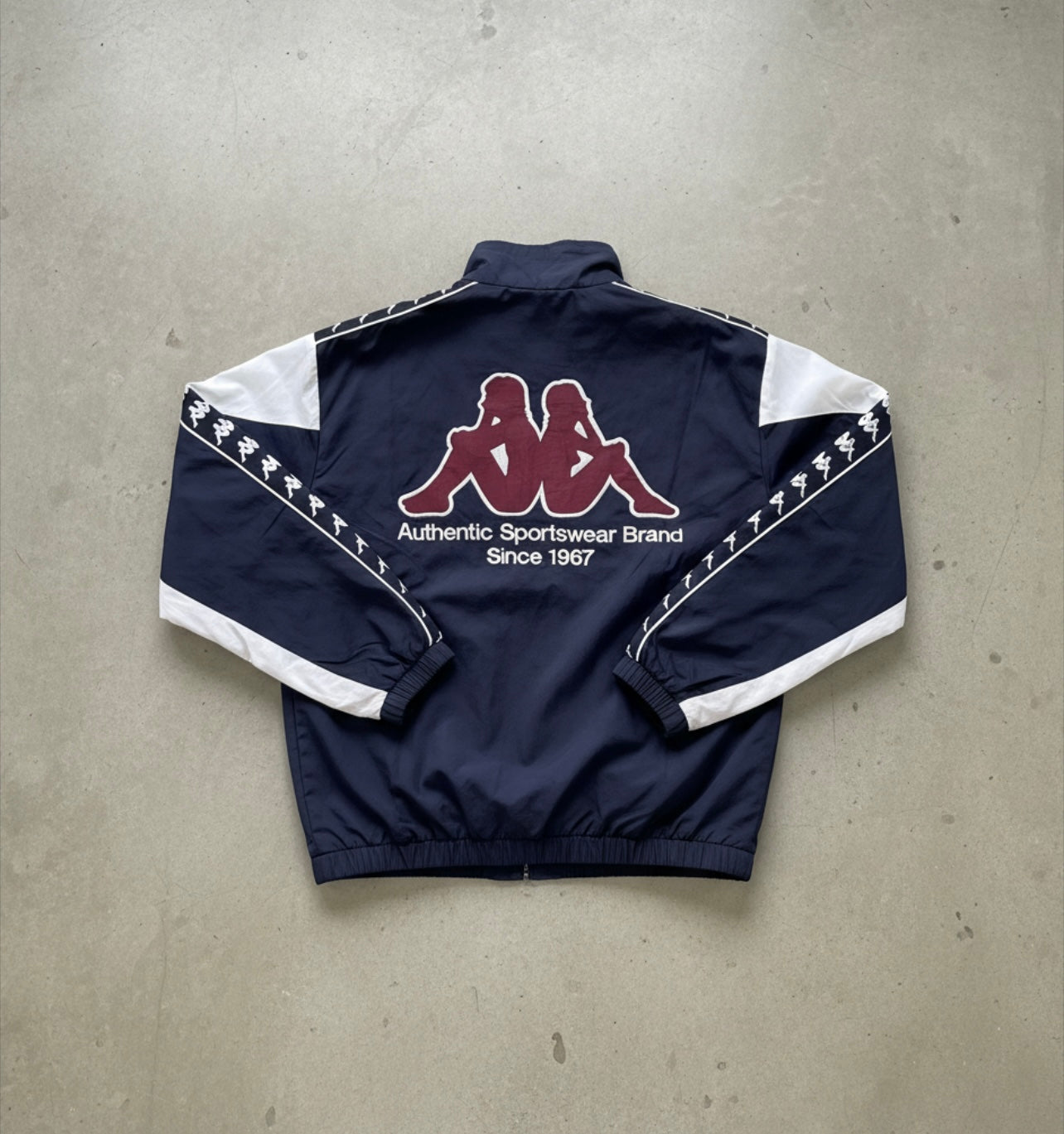 Vintage Real Madrid Kappa Soccer Windbreaker