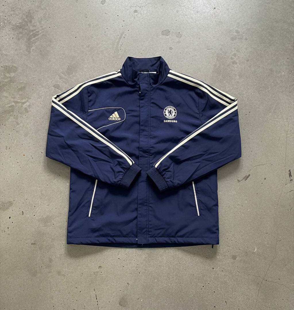 Retro Chelsea Soccer Windbreaker