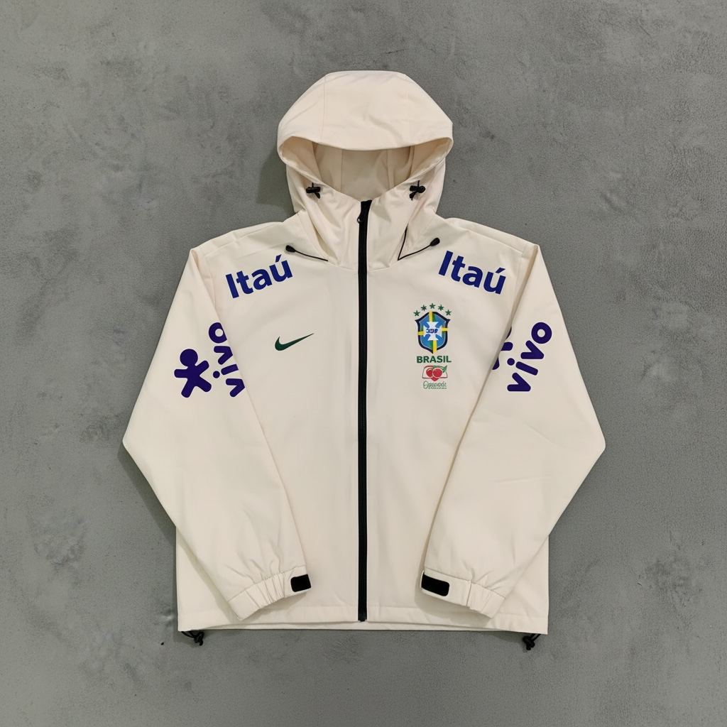 Brazil Nike GORE-TEX Jacket – White