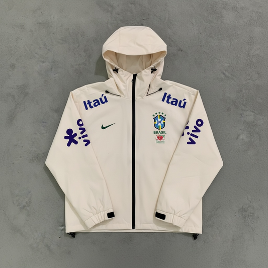 Brazil Nike GORE-TEX Jacket – White
