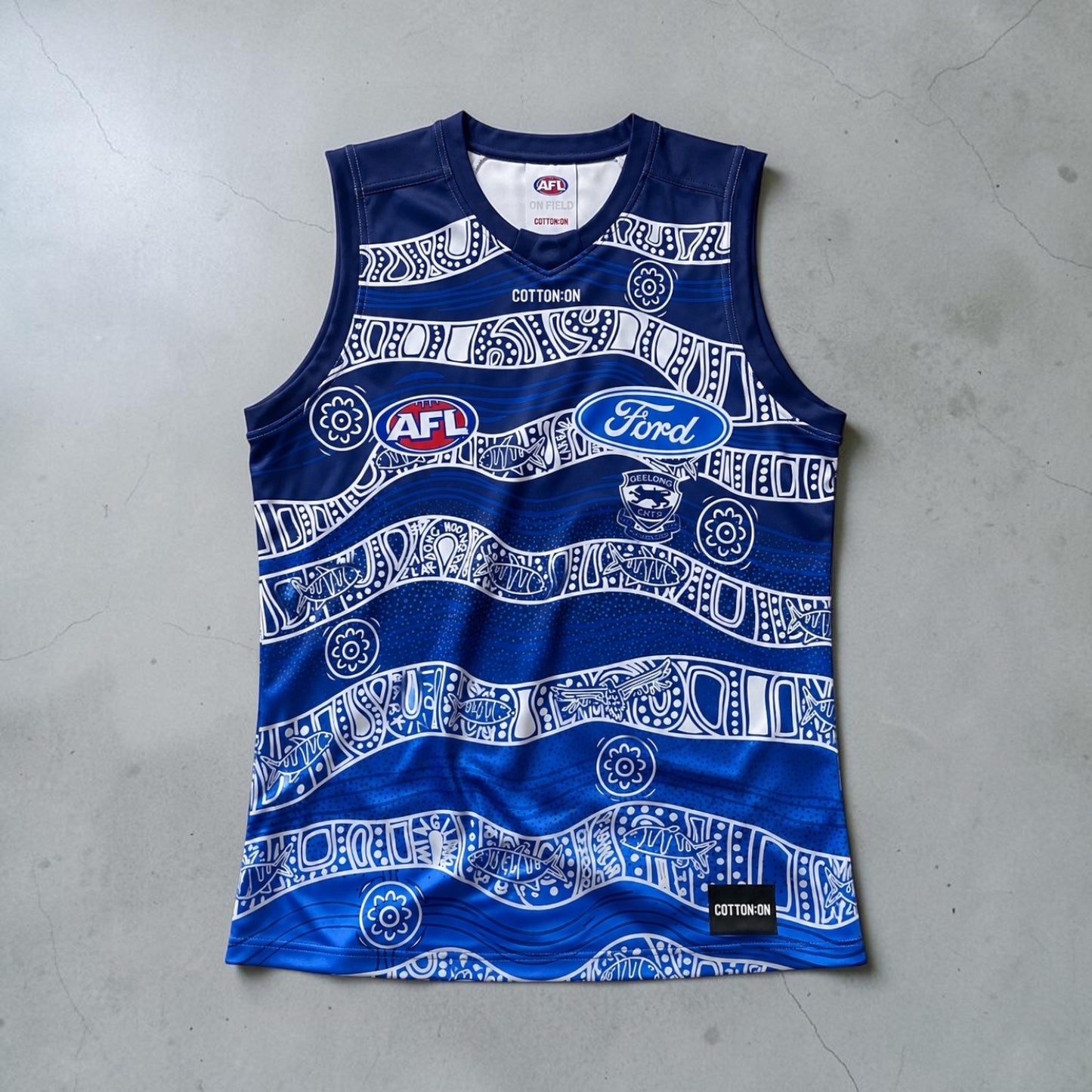 Geelong Cats 2020 AFL Indigenous Guernsey