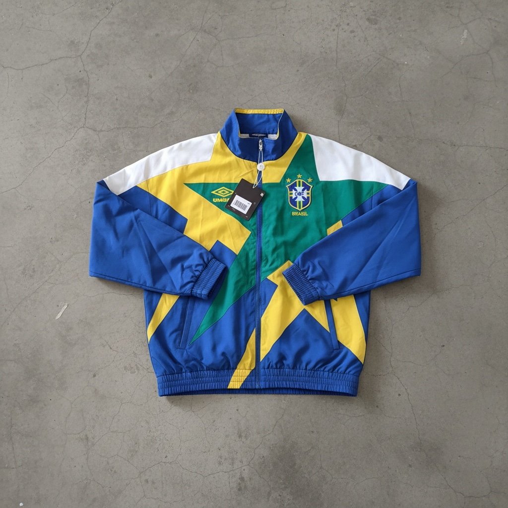 Retro Brazil Umbro Windbreaker